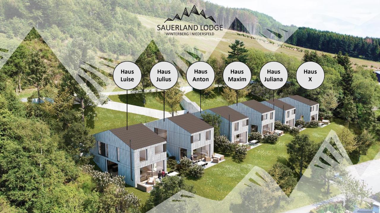 Sauerland Lodge - Haus Julius Винтерберг Экстерьер фото